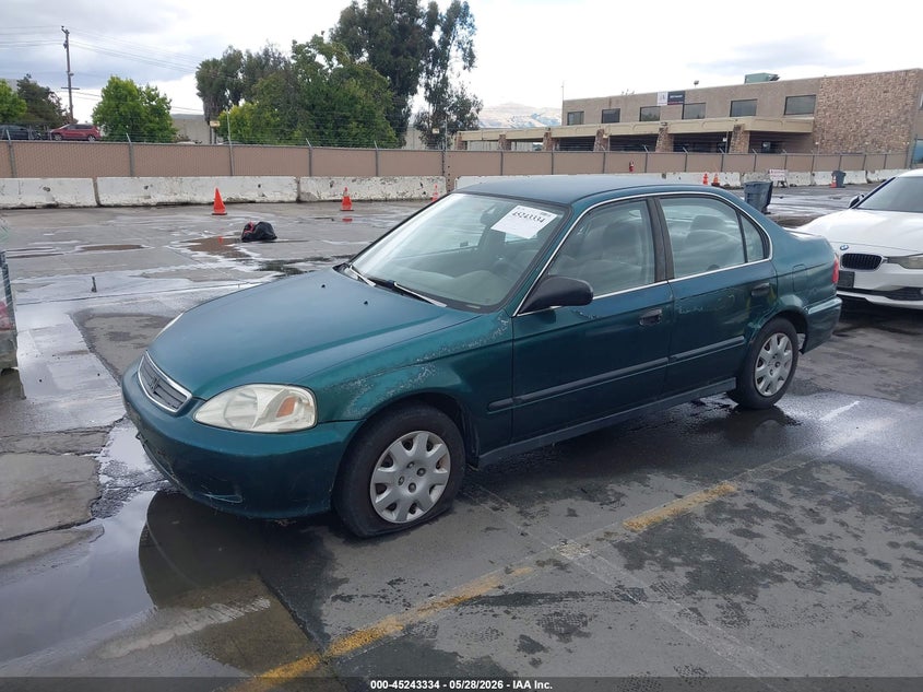 1999 Honda Civic Lx 2HGEJ6678XH524966 photo 1