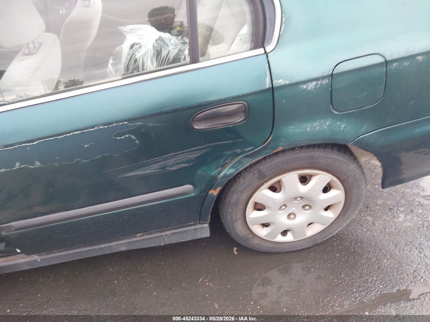 1999 Honda Civic Lx VIN: 2HGEJ6678XH524966 Lot: 45243334