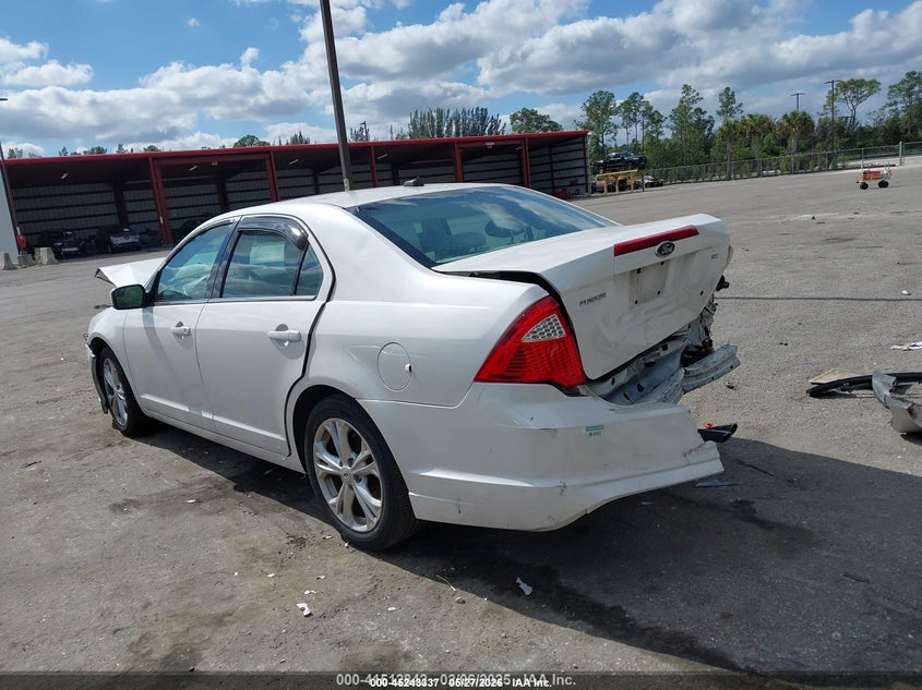 2012 FORD FUSION SEDAN 2.5L I-4 DOHC, VVT, 175HP