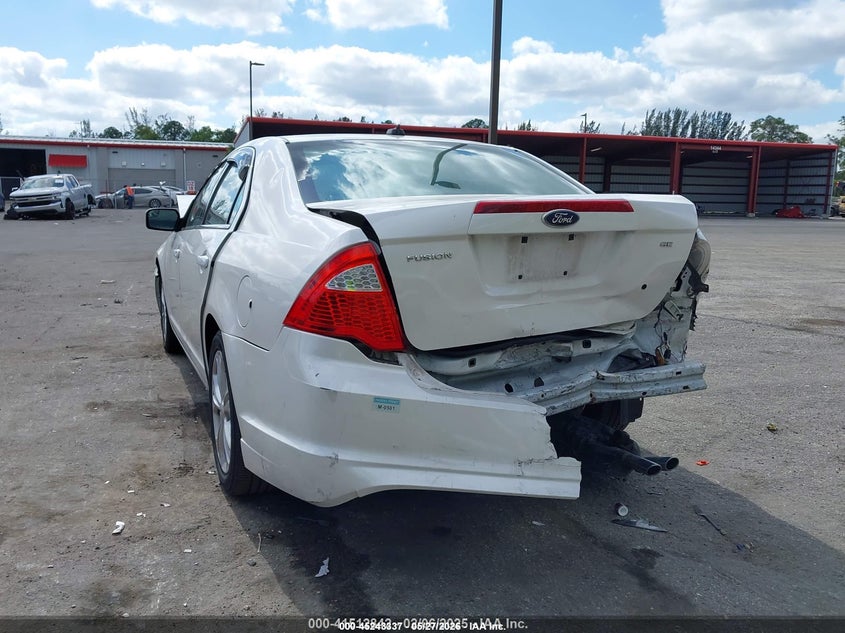 2012 FORD FUSION SEDAN 2.5L I-4 DOHC, VVT, 175HP