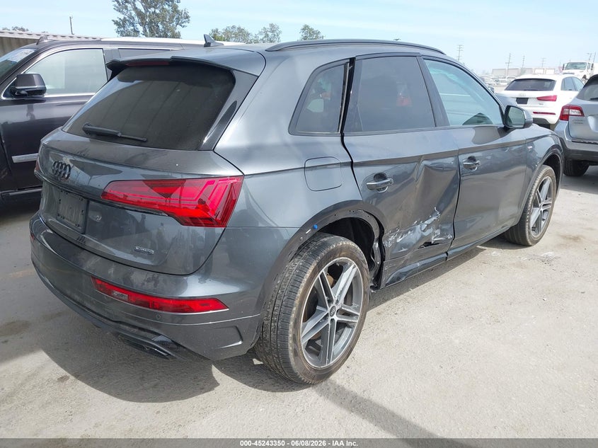 Vin: wa1e2bfy5p2072958, lot: 45741141, audi q5 premium plus 55 tfsi e s line quattro s tronic 20234