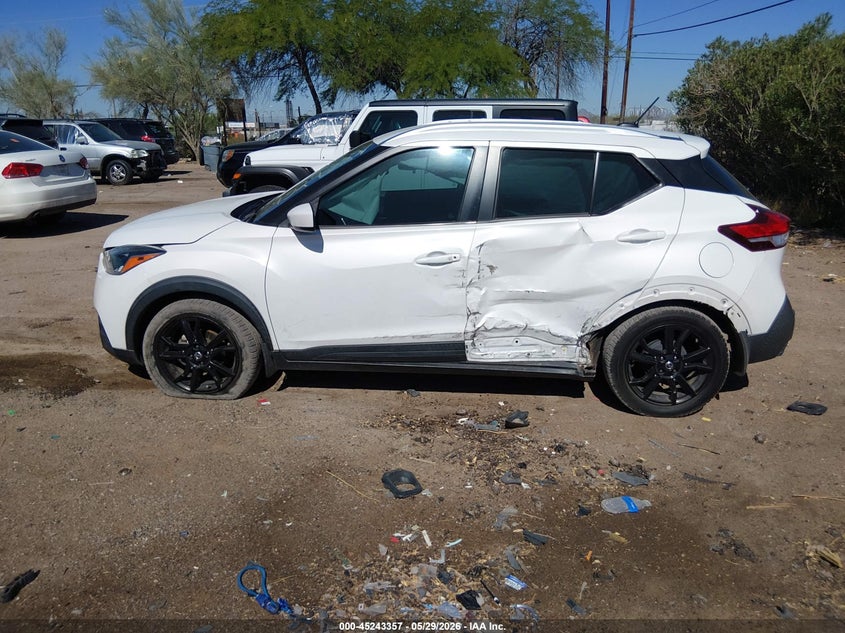 VIN 3N1CP5CV3LL513394 2020 NISSAN KICKS SV XTRONIC CVT