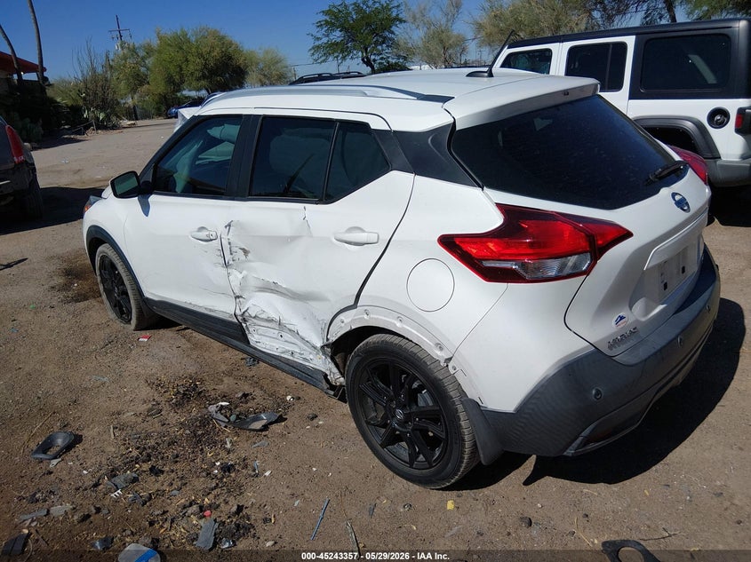 Vin: 3n1cp5cv3ll513394, lot: 45741148, nissan kicks sv xtronic cvt 20203