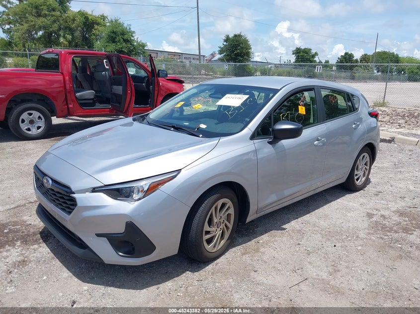 Vin: jf1guabc7s8201629, lot: 45741173, subaru impreza base 5-door 20252