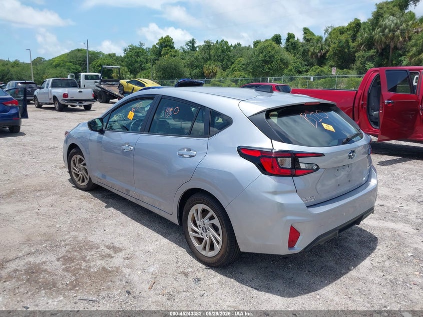 Vin: jf1guabc7s8201629, lot: 45741173, subaru impreza base 5-door 20253