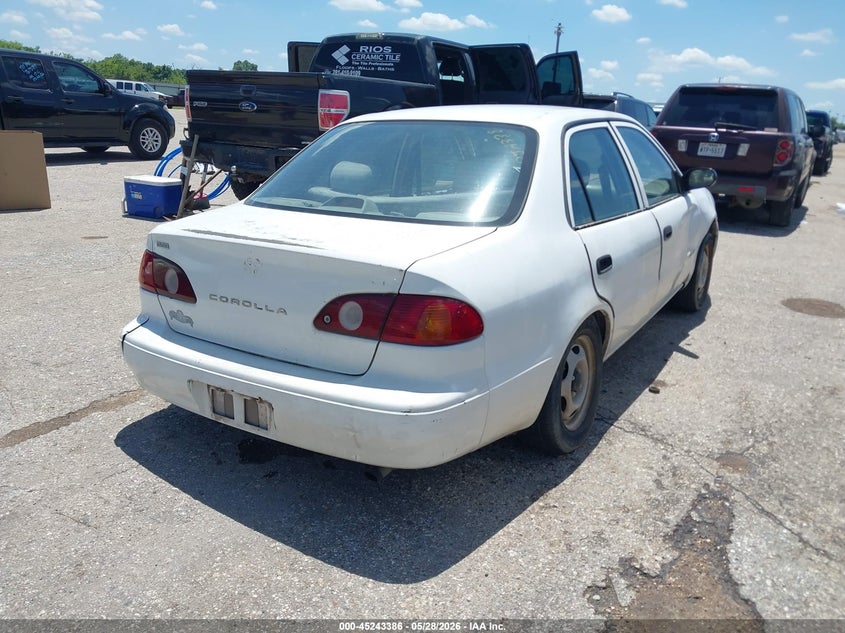 2002 TOYOTA COROLLA SEDAN 1.8L I-4 DOHC, VVT, 125HP