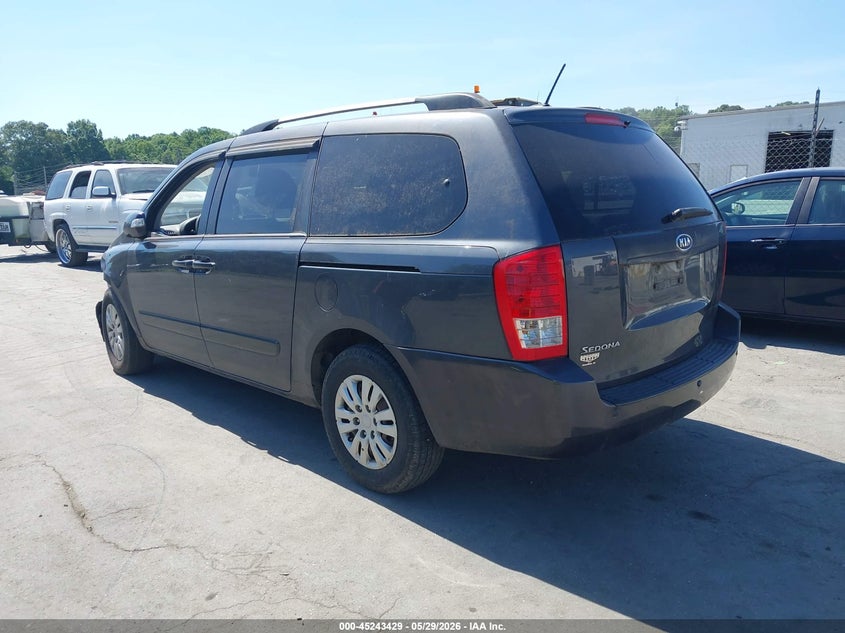 Vin: kndmg4c78c6475300, lot: 45741220, kia sedona lx 20123