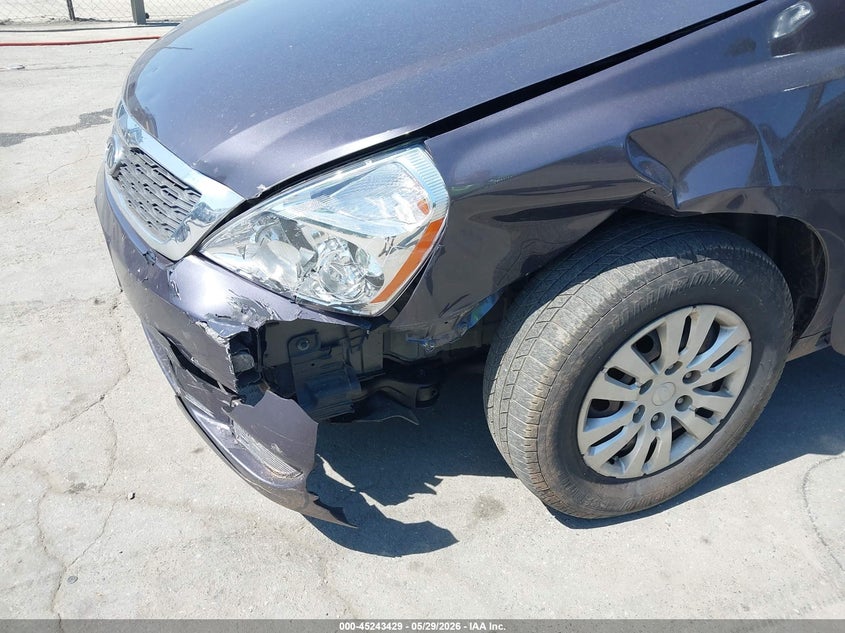 2012 Kia Sedona Lx VIN: KNDMG4C78C6475300 Lot: 45243429