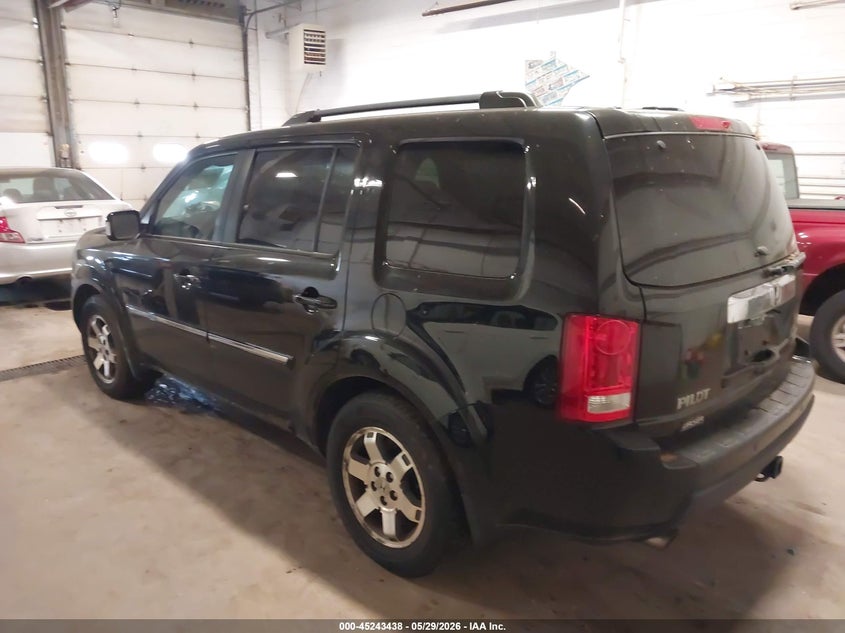 5FNYF4H98BB017547 2011 Honda Pilot 3.5 Touring black