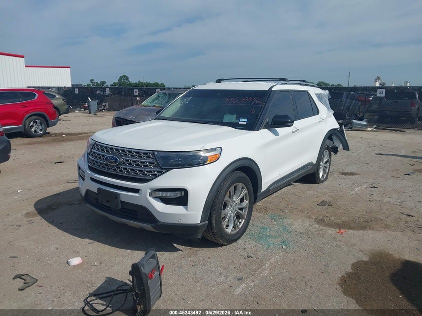2021 FORD EXPLORER auction photo 2