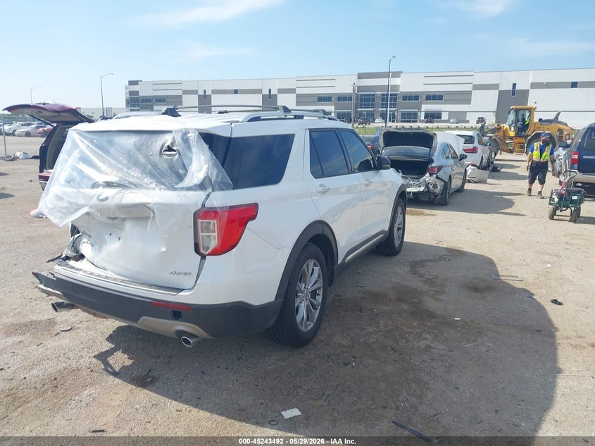 2021 FORD EXPLORER auction photo 4
