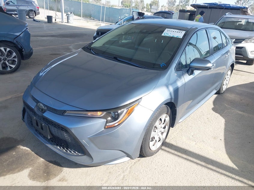 2020 Toyota Corolla Le JTDEPRAE8LJ033262 photo 1