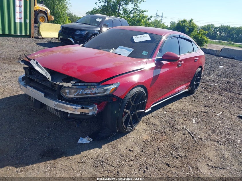 Vin: 1hgcv1f30ka033147, lot: 45741311, honda accord sport 20192