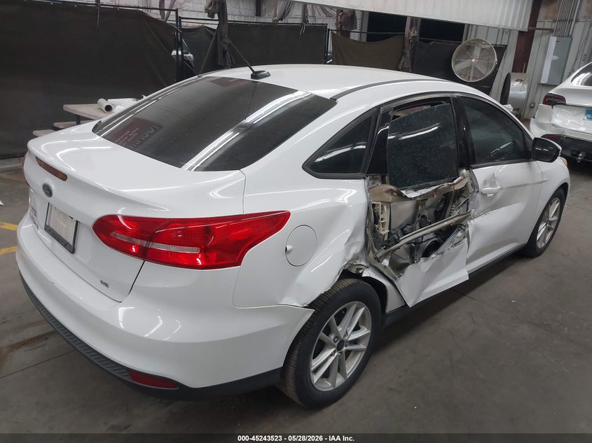 Vin: 1fadp3f23hl333350, lot: 45741314, ford focus se 20174