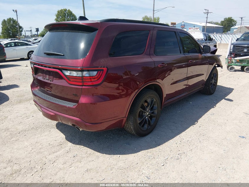 Vin: 1c4sdjct5rc237751, lot: 45741338, dodge durango r/t plus awd 20244