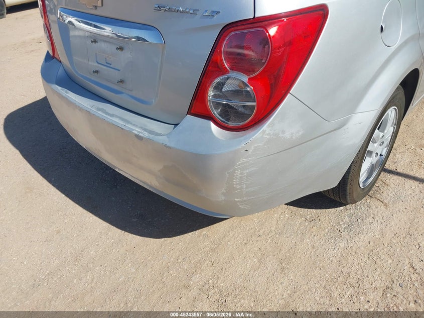 2014 Chevrolet Sonic Lt Auto VIN: 1G1JC5SG3E4189593 Lot: 45243557