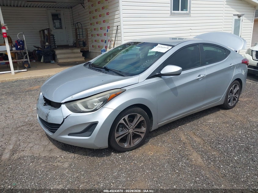 2014 Hyundai Elantra Se 5NPDH4AE3EH498913 photo 1