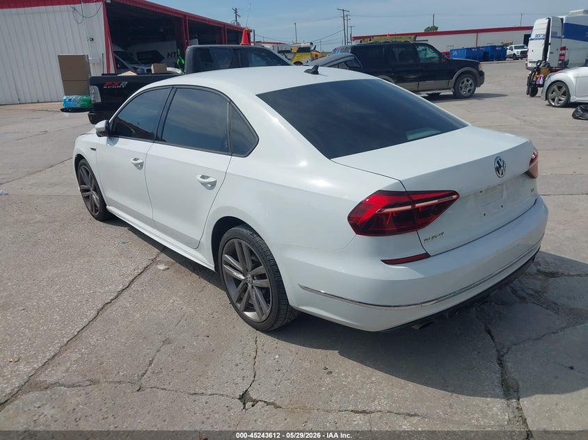 Vin: 1vwaa7a36jc036470, lot: 45741415, volkswagen passat 2.0t r-line/2.0t s 20183