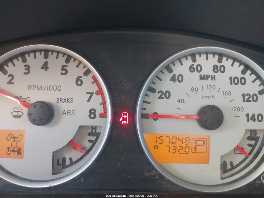 2010 NISSAN NAVARA (FRONTIER) TRUCK 4.0L V-6 DOHC, VVT, 261HP