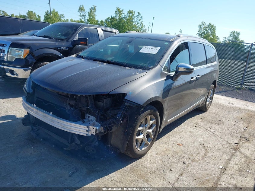 Vin: 2c4rc1gg8jr357635, lot: 45741447, chrysler pacifica limited 20182