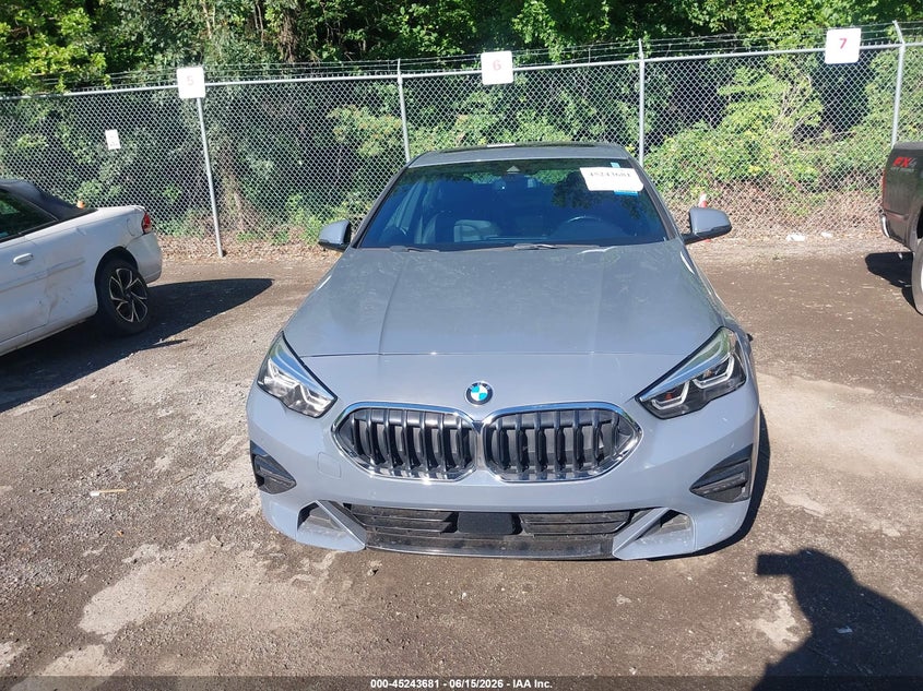 2022 BMW 228 Gran Coupe I Sdrive VIN: WBA53AK08N7L08321 Lot: 45243681
