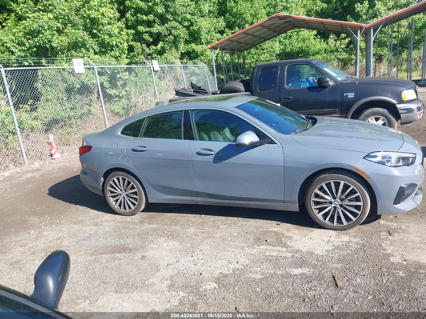 2022 BMW 228 Gran Coupe I Sdrive VIN: WBA53AK08N7L08321 Lot: 45243681