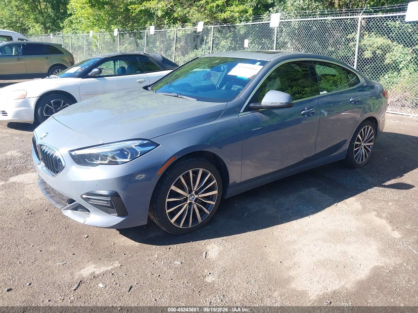 Vin: wba53ak08n7l08321, lot: 45741484, bmw 228 gran coupe i sdrive 20222