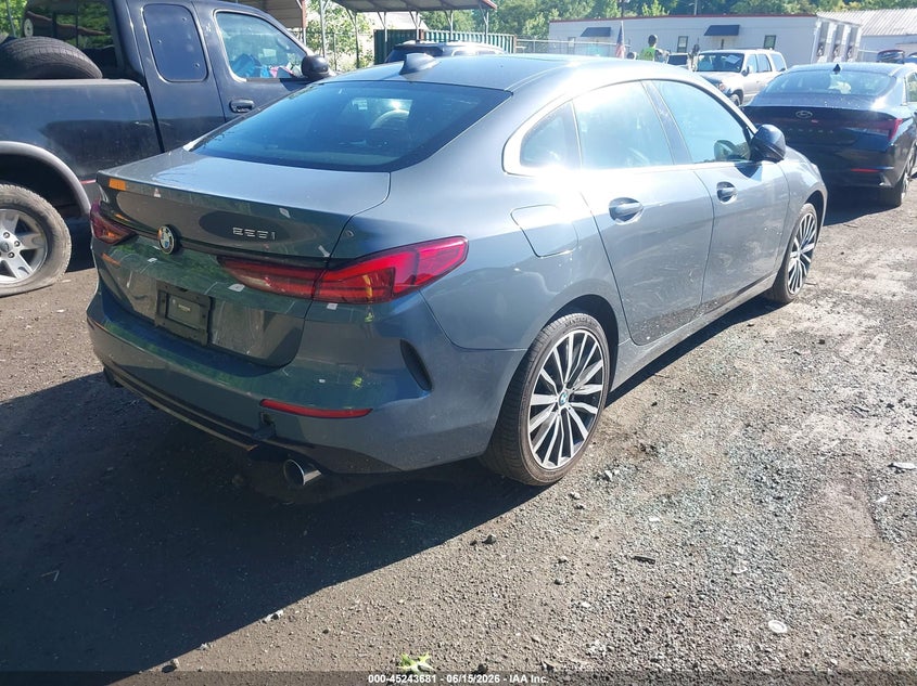 Vin: wba53ak08n7l08321, lot: 45741484, bmw 228 gran coupe i sdrive 20224
