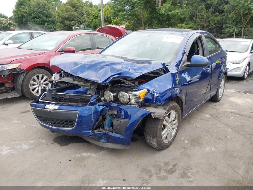 Vin: 1g1jc5sh3e4206093, lot: 45741523, chevrolet sonic lt auto 20142