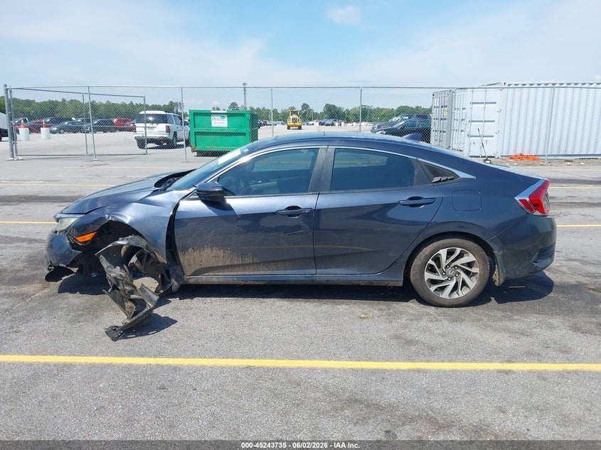 HONDA CIVIC 2018 VIN 2HGFC2F7XJH509903