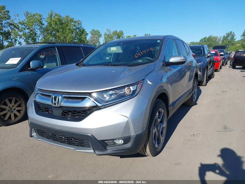 2019 Honda Cr-V Ex 2HKRW2H52KH641478 photo 1