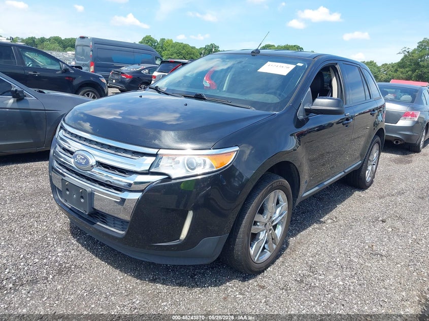 Vin: 2fmdk4jc4dbb40581, lot: 45741673, ford edge sel 20132