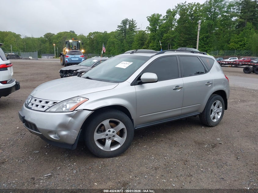 2004 Nissan Murano Sl JN8AZ08W74W307658 photo 1