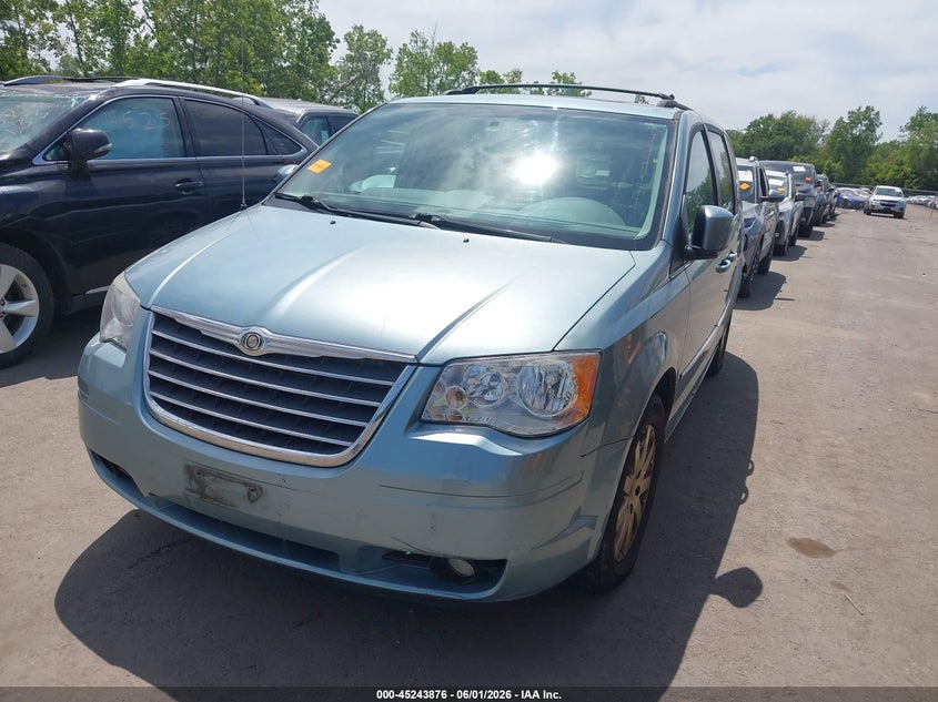 Vin: 2a4rr5dx5ar153766, lot: 45741679, chrysler town & country touring 20102