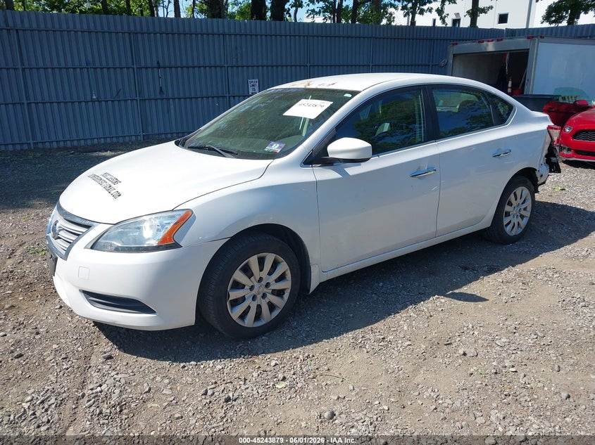 2015 Nissan Sentra Sv 3N1AB7APXFY349736 photo 1