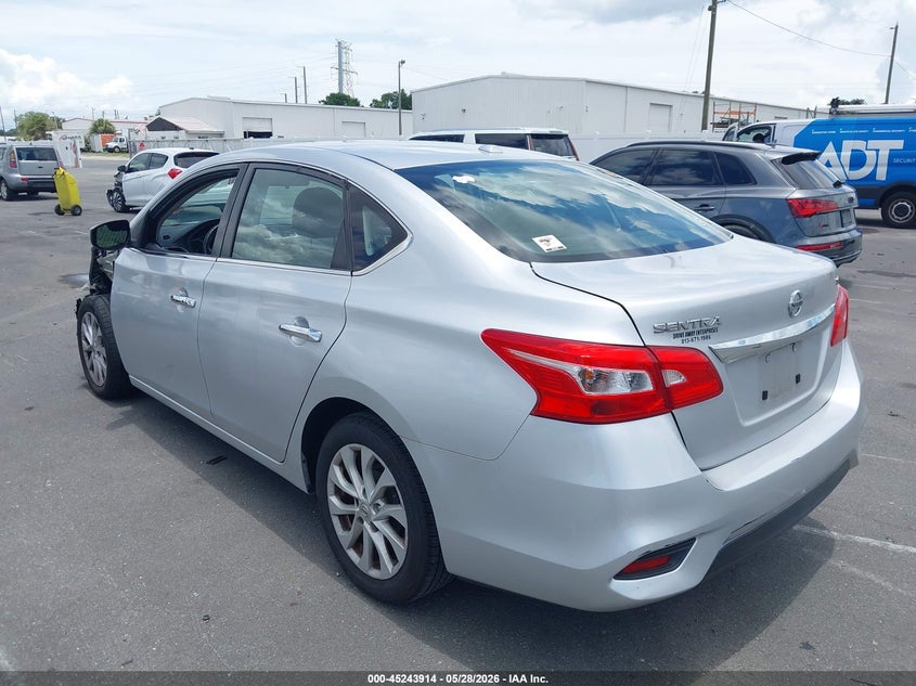 VIN 3N1AB7AP9KY409547 2019 NISSAN SENTRA SV