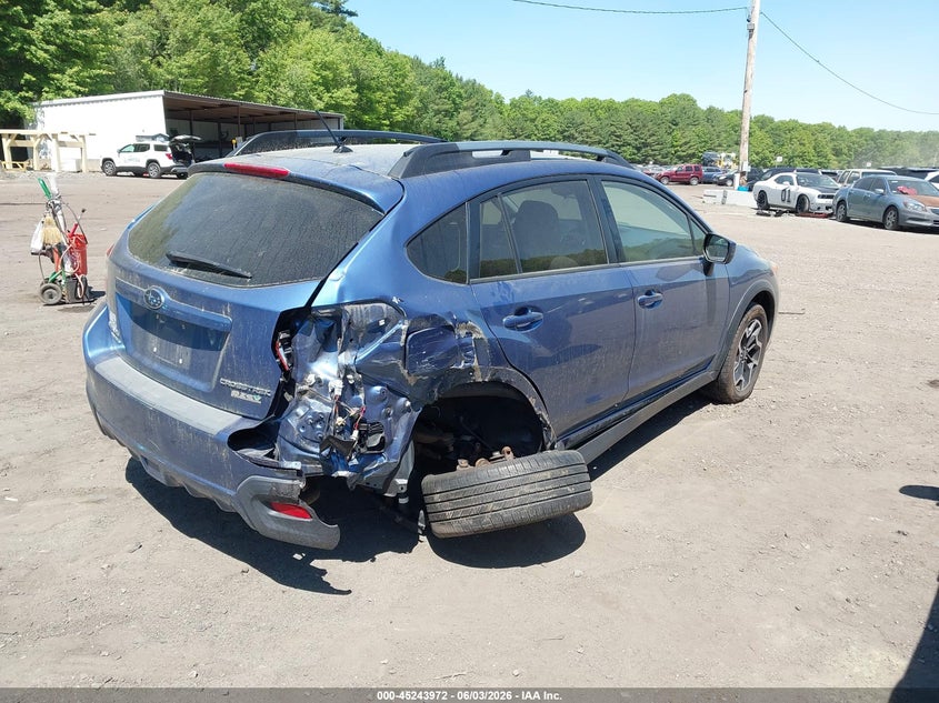 Vin: jf2gpabc0hh240493, lot: 45741775, subaru crosstrek 2.0i premium 20174