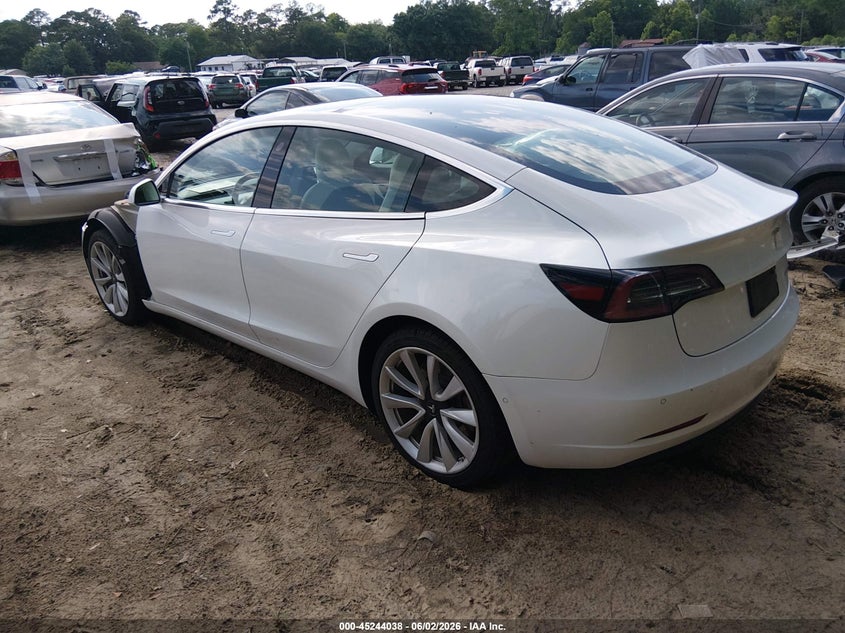 Vin: 5yj3e1eb4kf469949, lot: 45741841, tesla model 3 long range/performance 20193
