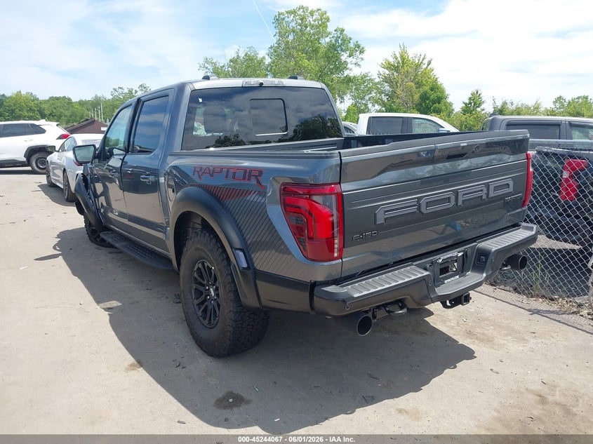 Vin: 1ftfw1rg9tfa55336, lot: 45741870, ford f-150 raptor 20263