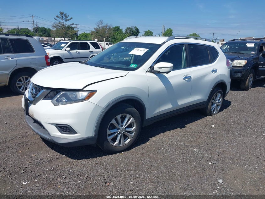 2016 Nissan Rogue Sv KNMAT2MV3GP728524 photo 1