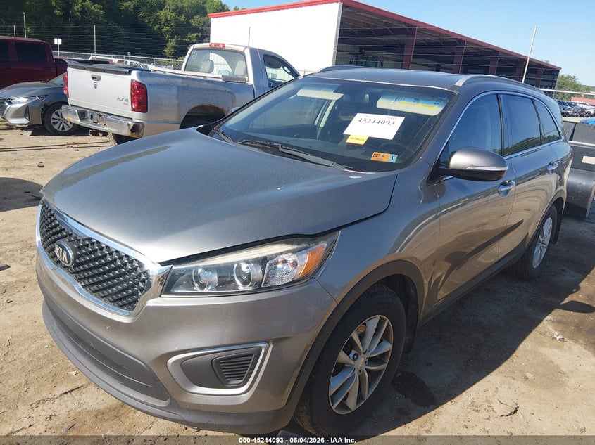 Vin: 5xypgda51hg317562, lot: 45741896, kia sorento 3.3l lx 20172