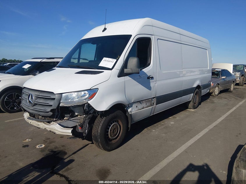 Vin: w1w4edhy4lt021493, lot: 45741917, mercedes-benz sprinter 2500 high roof v6 20202