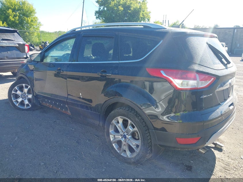 Vin: 1fmcu9jx2fua02430, lot: 45741959, ford escape titanium 20153