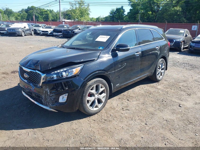 Vin: 5xypkda52jg405993, lot: 45741976, kia sorento 3.3l sx 20182