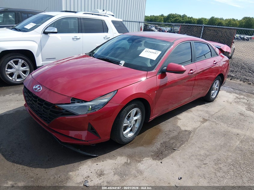 2021 Hyundai Elantra Se KMHLL4AG2MU121498 photo 1