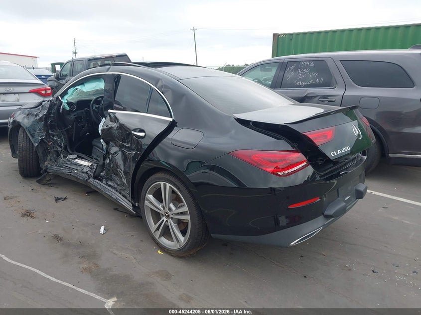 Vin: w1k5j4gb8nn271552, lot: 45742008, mercedes-benz cla 250 coupe 20223