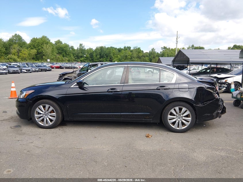 2012 Honda Accord 2.4 2.4 Ex-L black Lot 111045244228 Vin 1HGCP2F87CA184225
