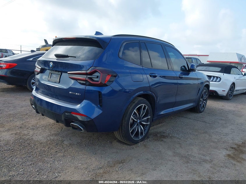 Vin: 5ux43dp08n9k59472, lot: 45742067, bmw x3 sdrive30i 20224