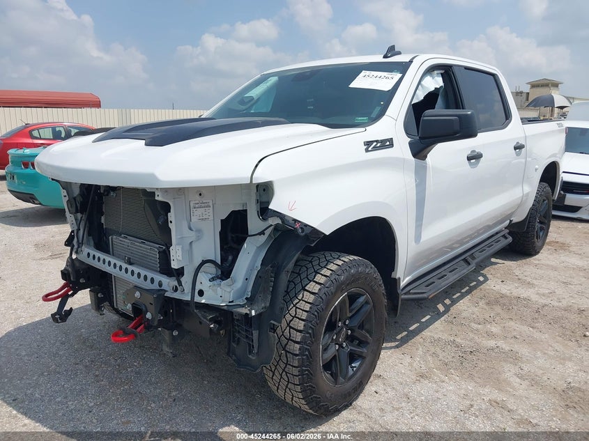 VIN 3GCPDCEKXRG297057 2024 CHEVROLET SILVERADO 1500 4WD  SHORT BED CUSTOM TRAIL BOSS