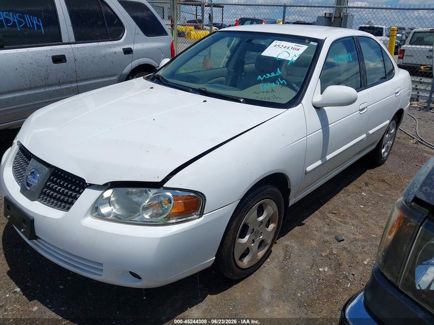 2005 Nissan Sentra, Звичайний знос, IAAI, VIN 3N1CB51D25L530005 — фото 2